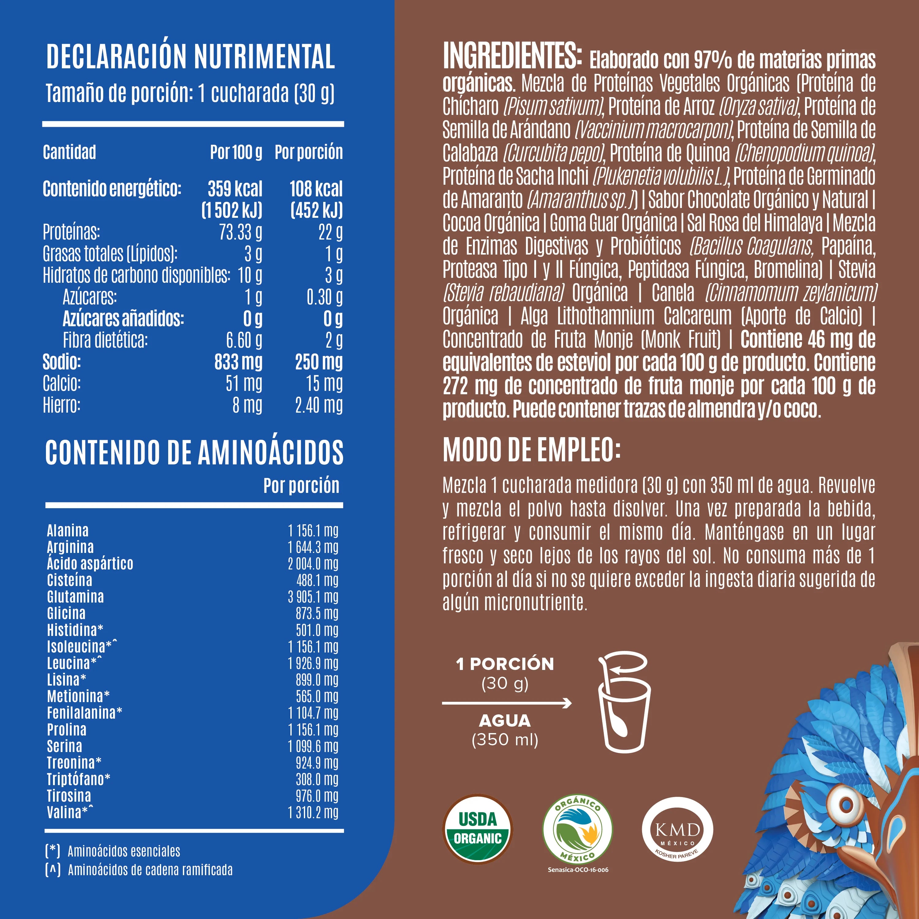 Falcon Protein 1.8 kg (60 servicios)