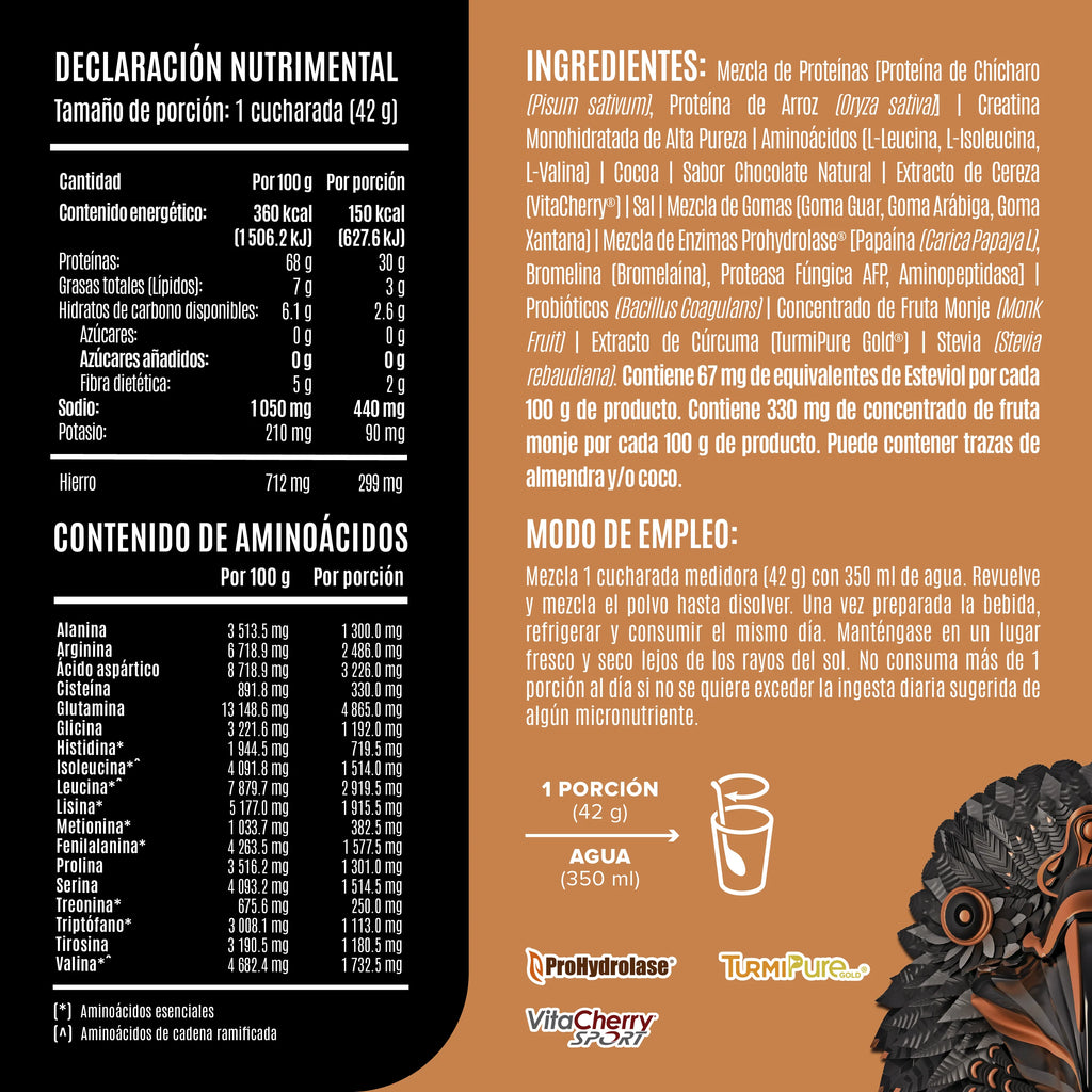 Proteína Falcon Performance 1.14 kg (30 servicios)