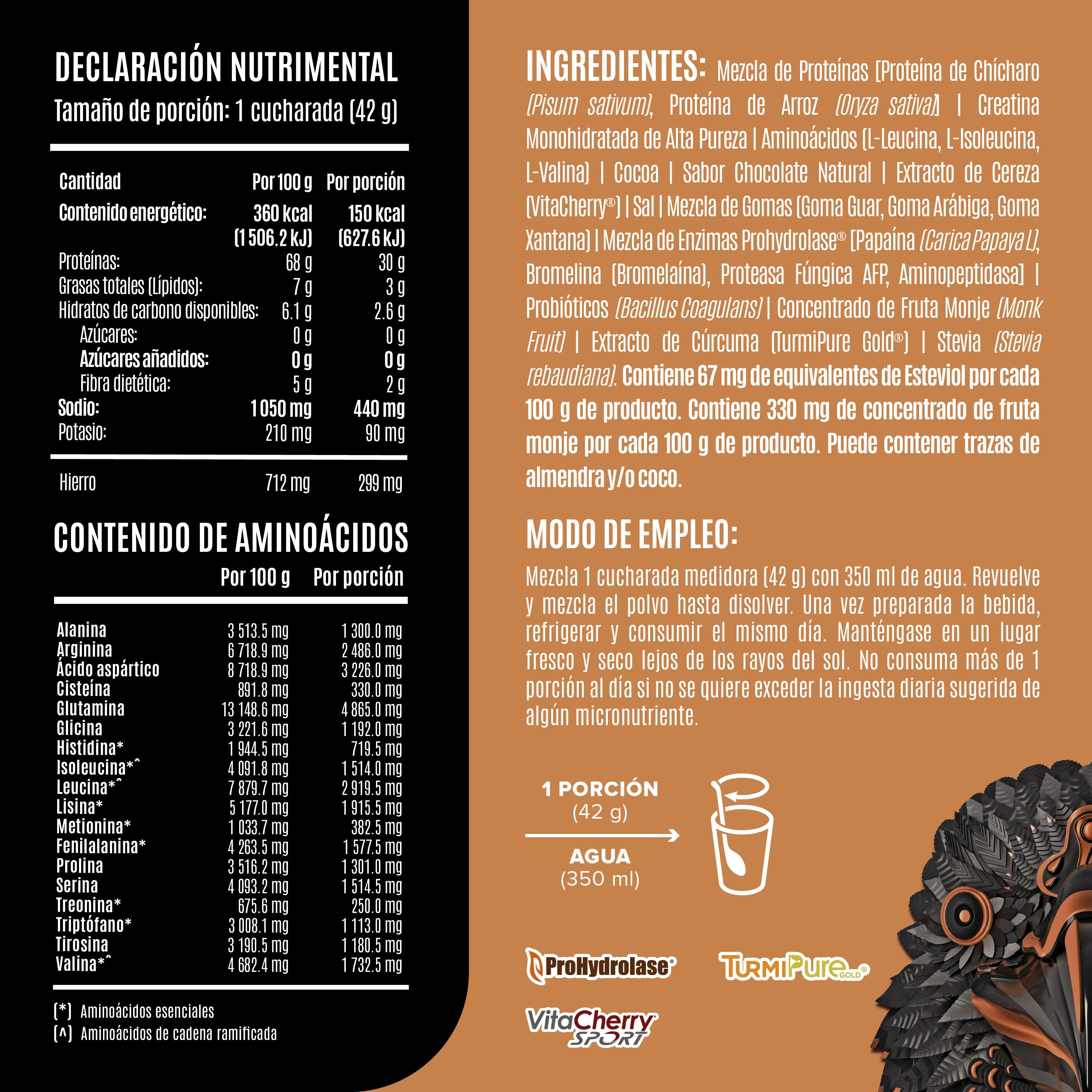 Proteína Falcon Performance 1.14 kg (30 servicios)