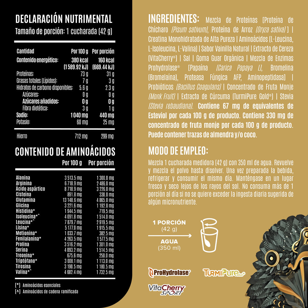 Proteína Falcon Performance 1.9 kg (45 servicios)